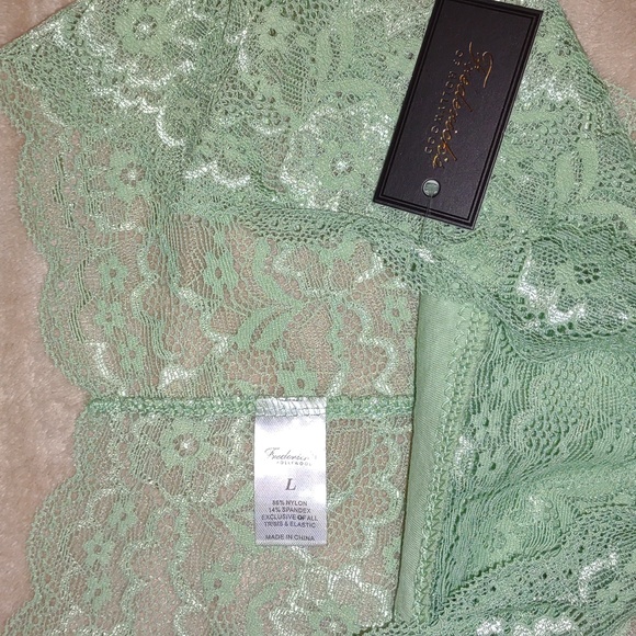 ASHLYNN ALLOVE Lace Hipster in Color - Hemlock - Picture 11 of 13